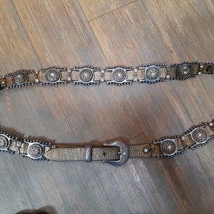 Stunning Italian metal belt